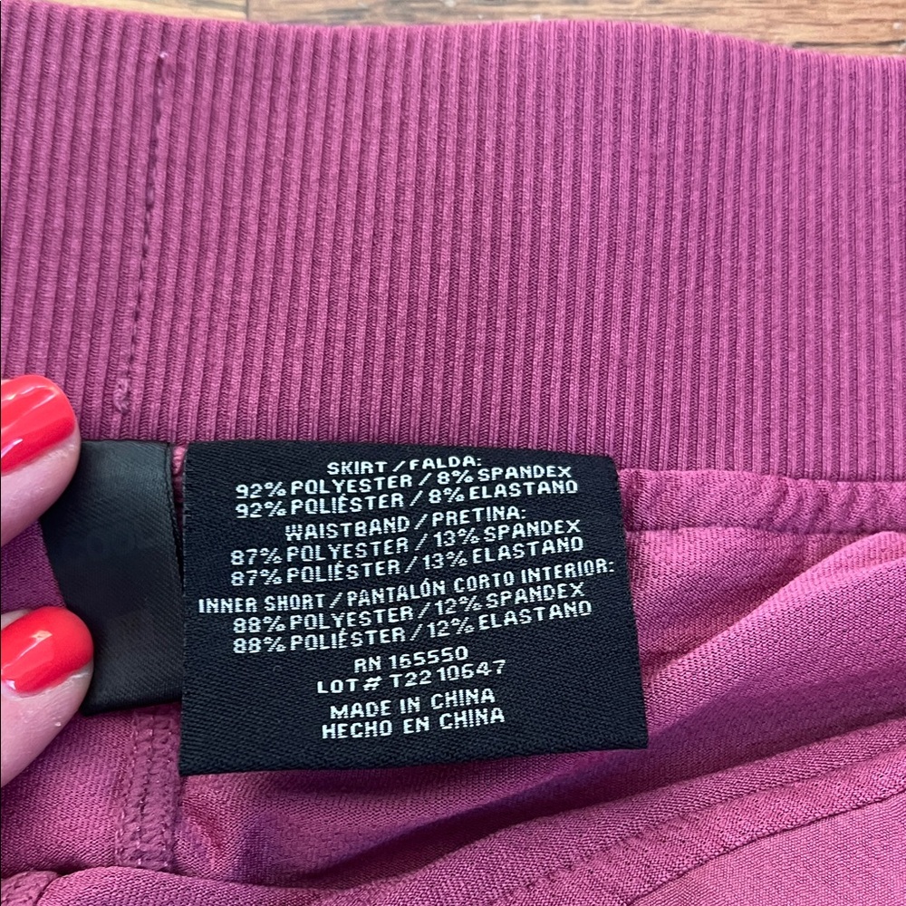 Women's Active Skort in Pink - Picture 2 of 8